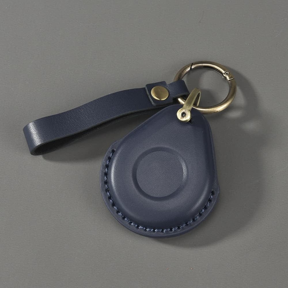 Vintage Leather Smart Key Case for Harley X48 883 Fat Boy Road Glide Motorcycle