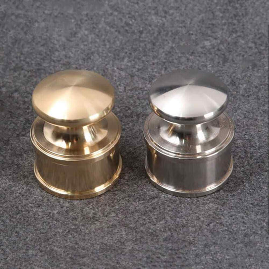 Leather Craft brass/steel Repression Overwhelm Press Escort Fixed Skid Tool Diy
