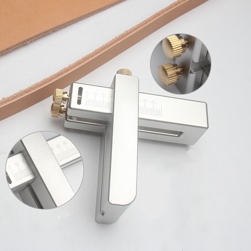 Gürtelstreifenschneider, Aluminiumlegierung, manuelles Schneiden von Riemen, DIY-Lederhandwerkswerkzeuge