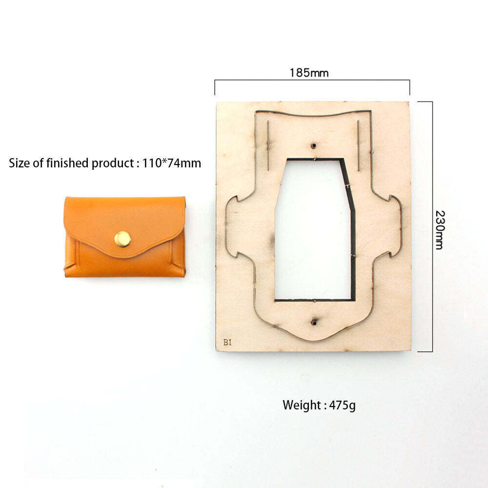 Leather Craft Glasses Key Case Lighter Cover Template Cutting mould Cutter Die