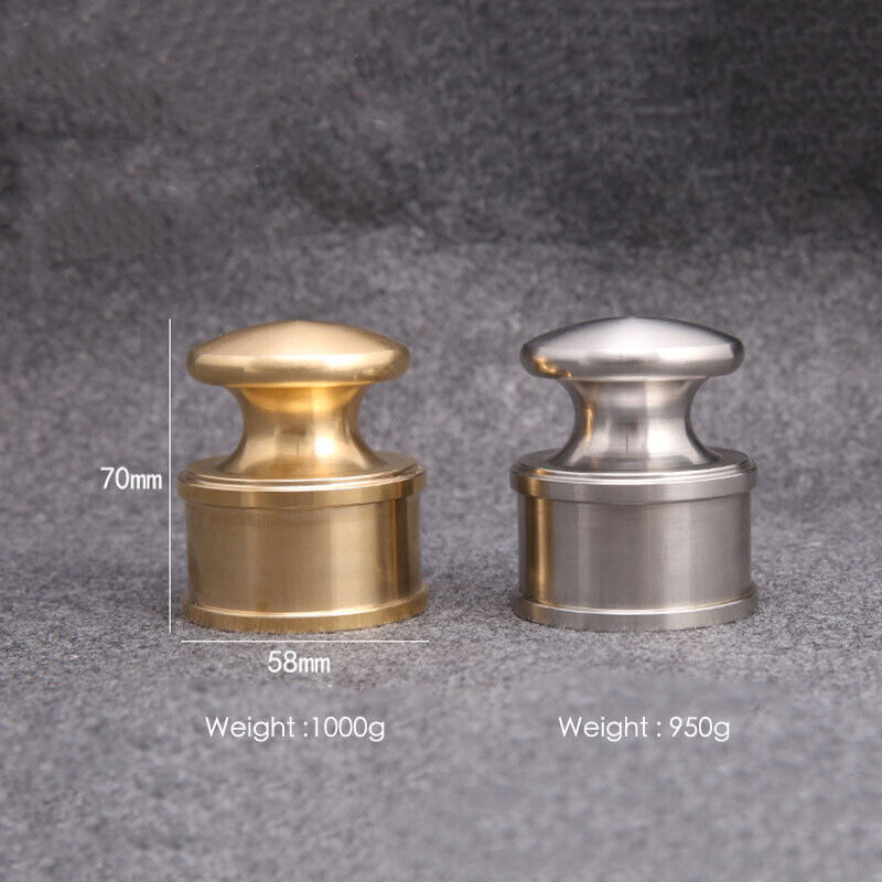 Leather Craft brass/steel Repression Overwhelm Press Escort Fixed Skid Tool Diy