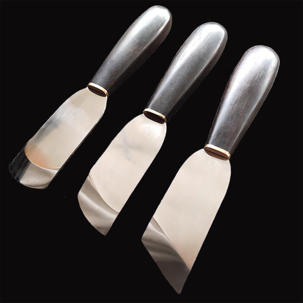 LeatherCraft ASP60 - Cutter mit Ebenholzgriff, Schäl- und Ausdünnungsmesser, Schneidwerkzeug