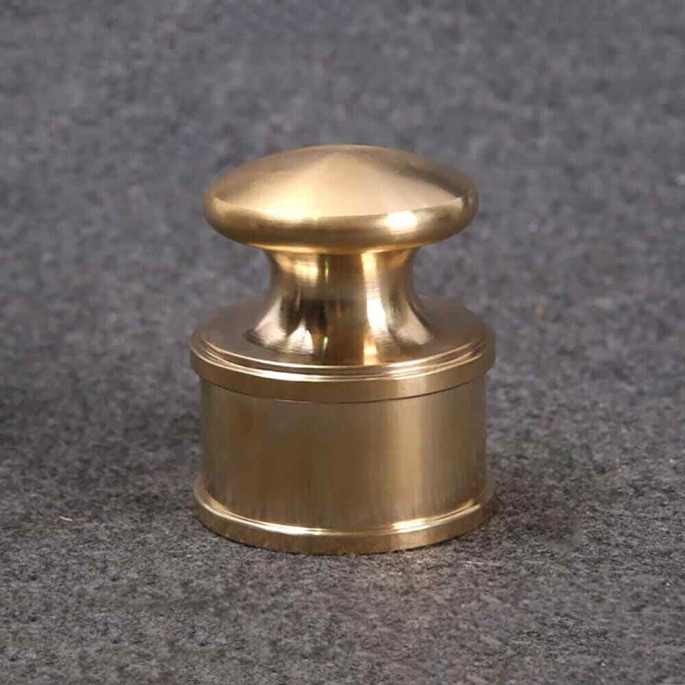 Leather Craft brass/steel Repression Overwhelm Press Escort Fixed Skid Tool Diy