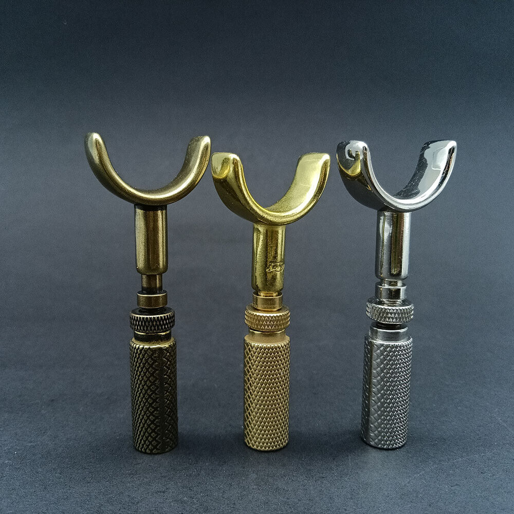 Cuchillo de tallado giratorio ajustable con doble cojinete de metal, cuchilla de corte, herramientas para artesanía en cuero