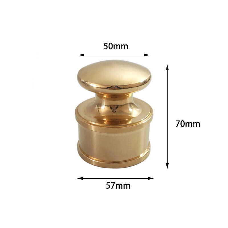 Leather Craft brass/steel Repression Overwhelm Press Escort Fixed Skid Tool Diy