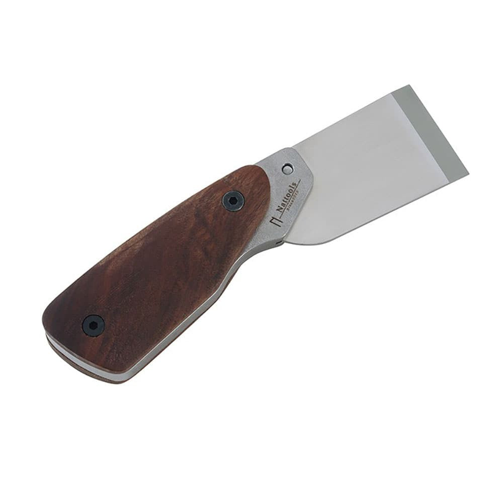 Leather Craft Cutting Knife Black Walnut Handle Tool with Removable Blade