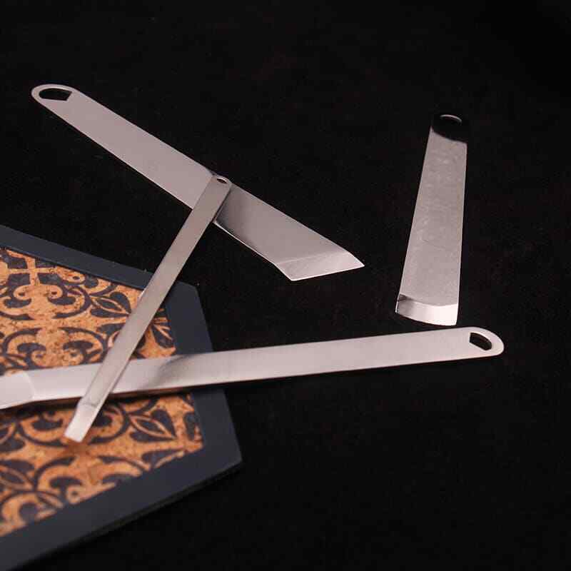 Professional Leather Craft Cutter Edger Skiving Bevelers Cr15MoV Steel Tools