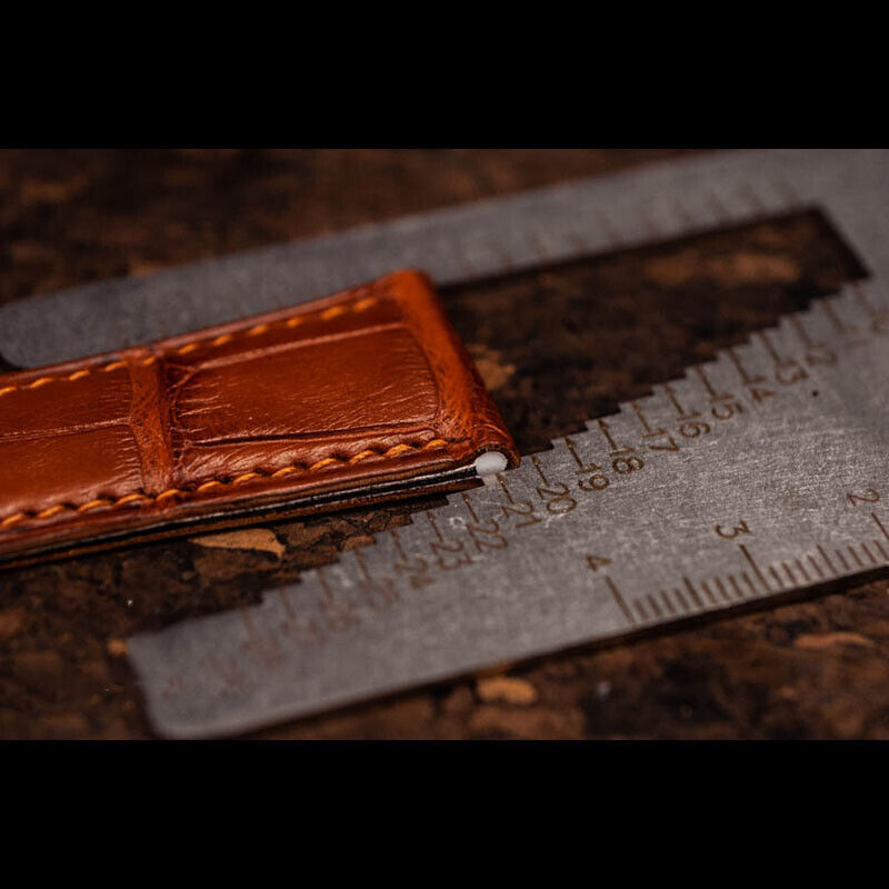 Leather Craft Watchband Strap Tail Arc Fillet Gauge Punch Spacing Ruller Tools