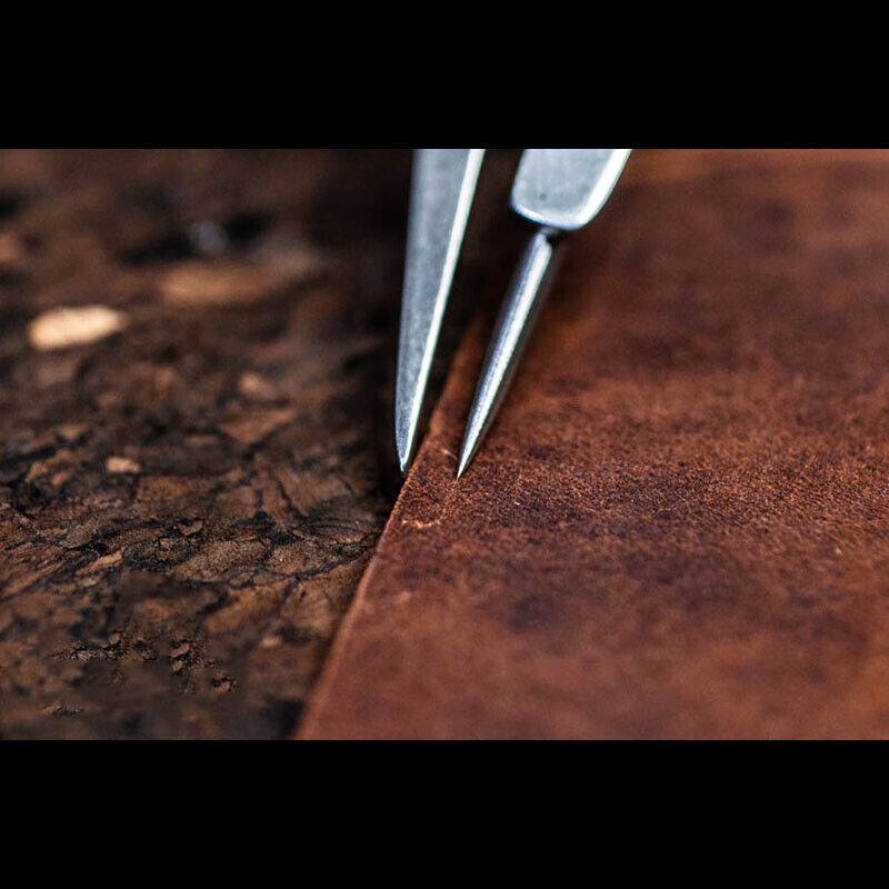 Leather Craft Spacing Marking gauge Hold Pen Line Drawing Rulers Compasses Tools