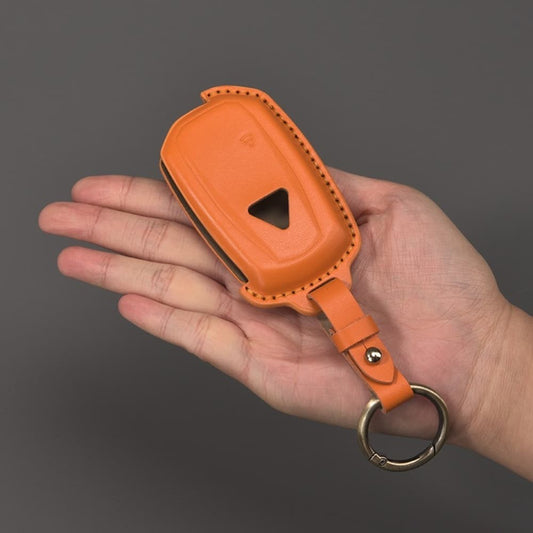 Genuine Leather Motorcycle Key Case for Triumph Scrambler 1200 XC XE Rocket