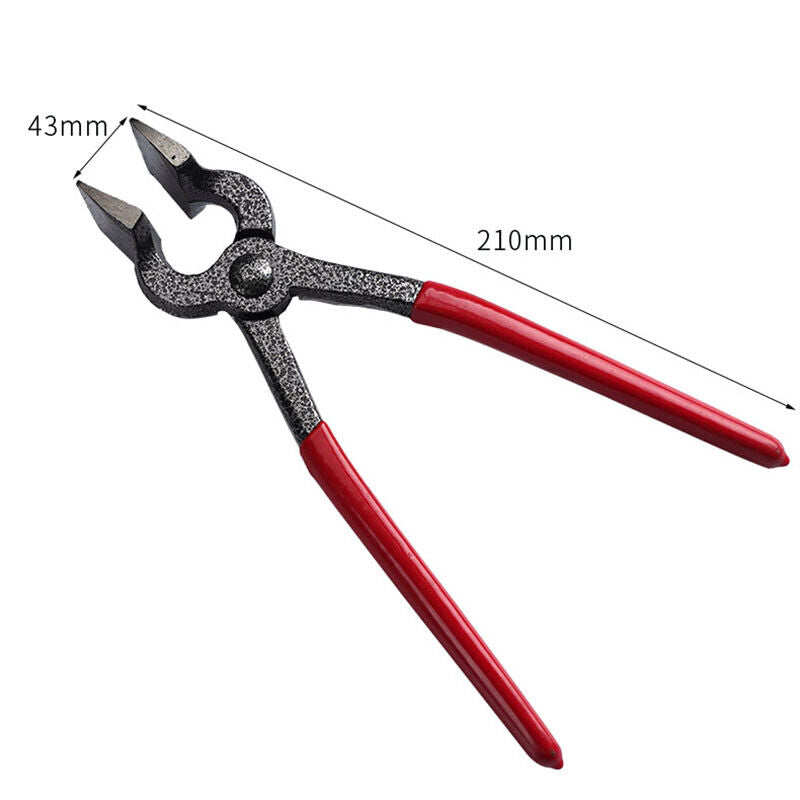 Leather Craft Pressurized Edge Glat Tongs Wide Mouth Press Flat Nose Pliers