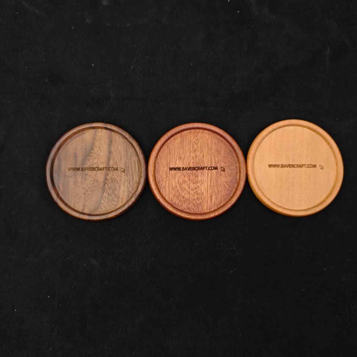 Custom Wooden Coasters Japanese Style Heat Resistant Tea Tray Mats Customizable