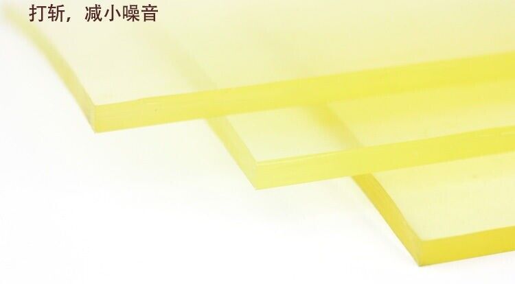 Leather Craft Rubber mute Board Translucent Cutting Hole Punch Stamping Tool