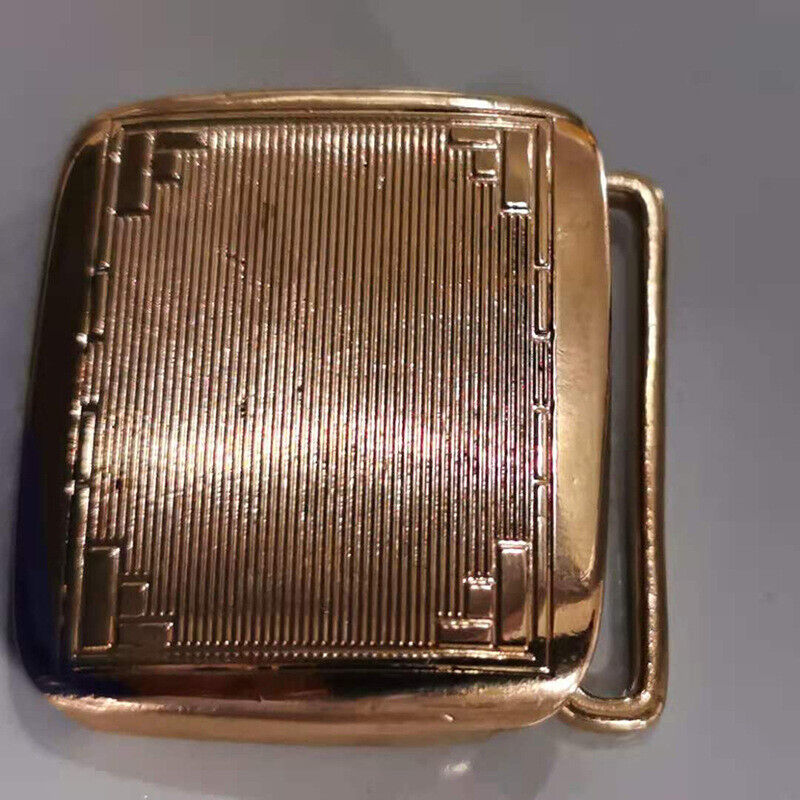 Classic Copper Vintage Hinge Belt Buckle Gentleman Creative Belt Make Accessory