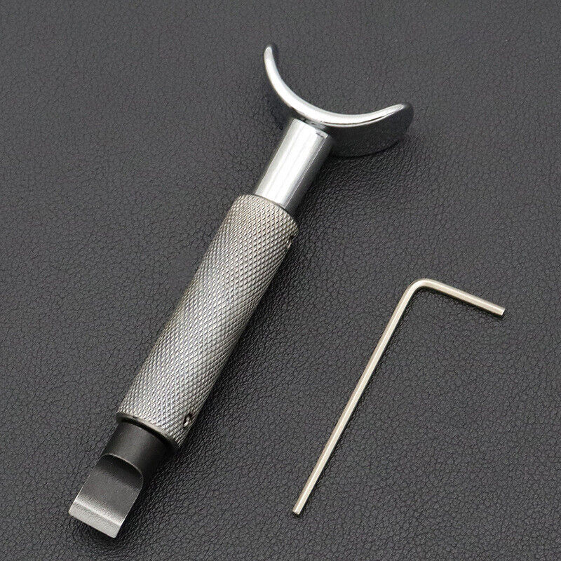 Cuchillo de tallado ajustable, cuchilla giratoria para cortar cuero, herramienta para trabajar la piel