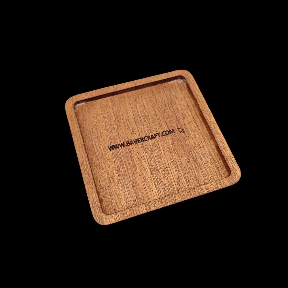 Custom Wooden Coasters Japanese Style Heat Resistant Tea Tray Mats Customizable