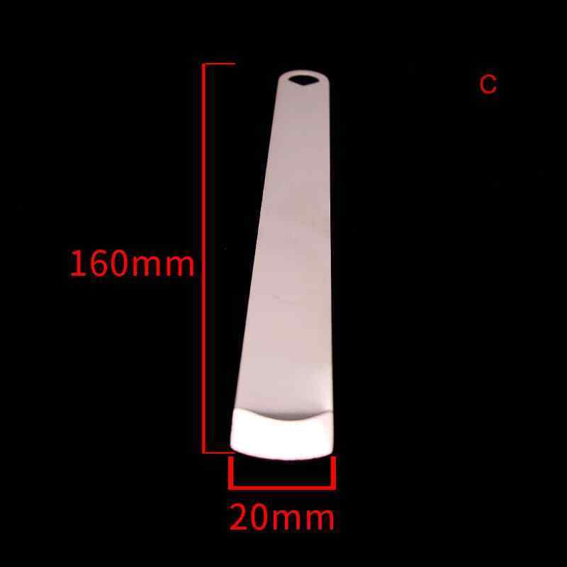 Professional Leather Craft Cutter Edger Skiving Bevelers Cr15MoV Steel Tools
