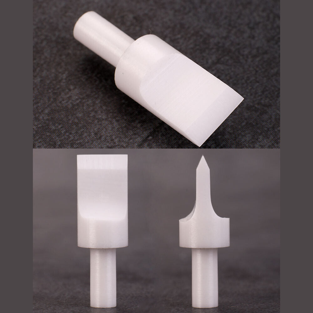 Cuchillo de tallado giratorio ajustable con doble cojinete de metal, cuchilla de corte, herramientas para artesanía en cuero