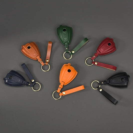Handmade Genuine Leather Motorcycle Key Case for BMW R18