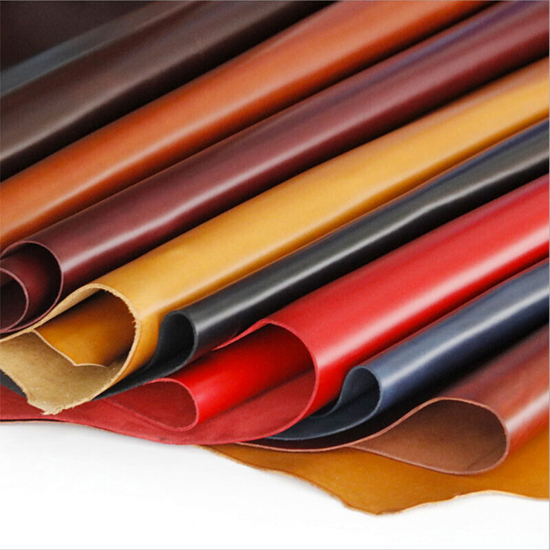 Pull up oil tanned wax leather full grain cowhide Leathercraft Diy material 1.2mm Thickness