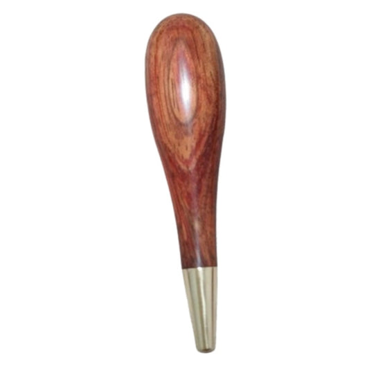 Ebony Rosewood Handle DIY For Making Leather Craft Awl Edge Trimming Polish Tool