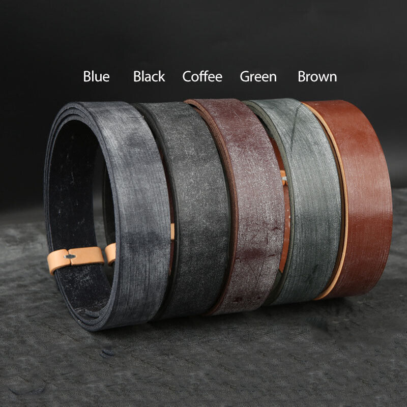Luxury England TWS Bridle Leather Belt Blank for LeatherCraft DIY 4mm Thickness