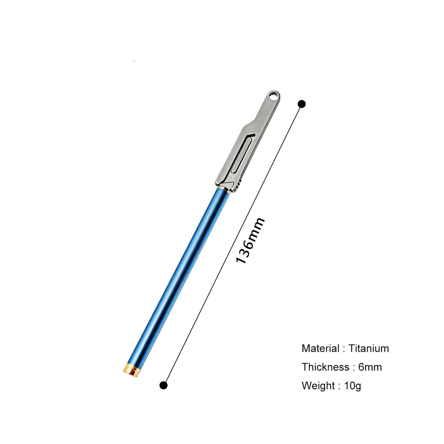 Mini Titan Legierung Utility Messer Schlüsselanhänger Tragbare EDC Klinge Austauschbare Cutter