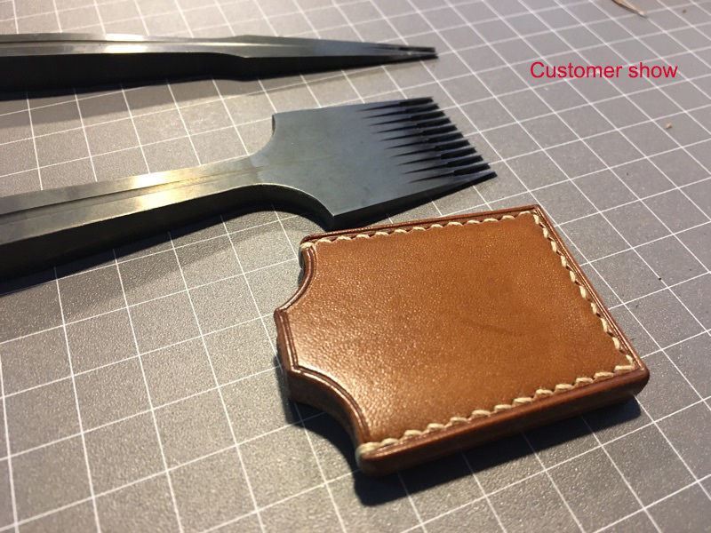 French Style leather Craft Pricking Irons Stitching Lacing Punch Chisel Tool Mo