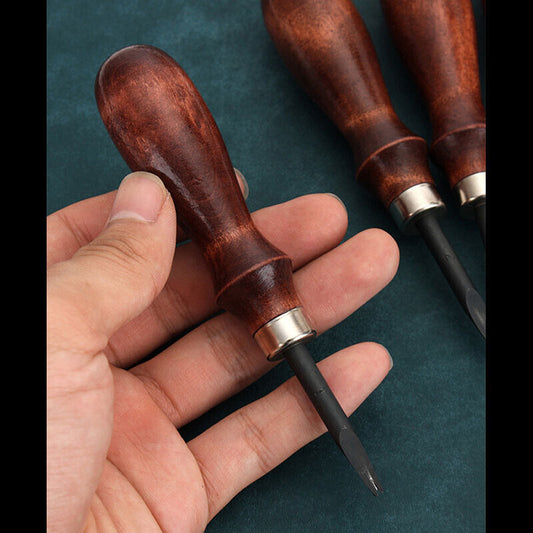 Japanese Style Sharp Leather Edge Beveler handmde Craft skiving Beveller Tools