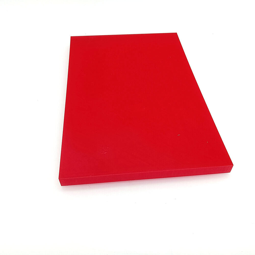 Leather Craft Red Rubber mute Board Cutting Hole Punching Plate Stamping Tool