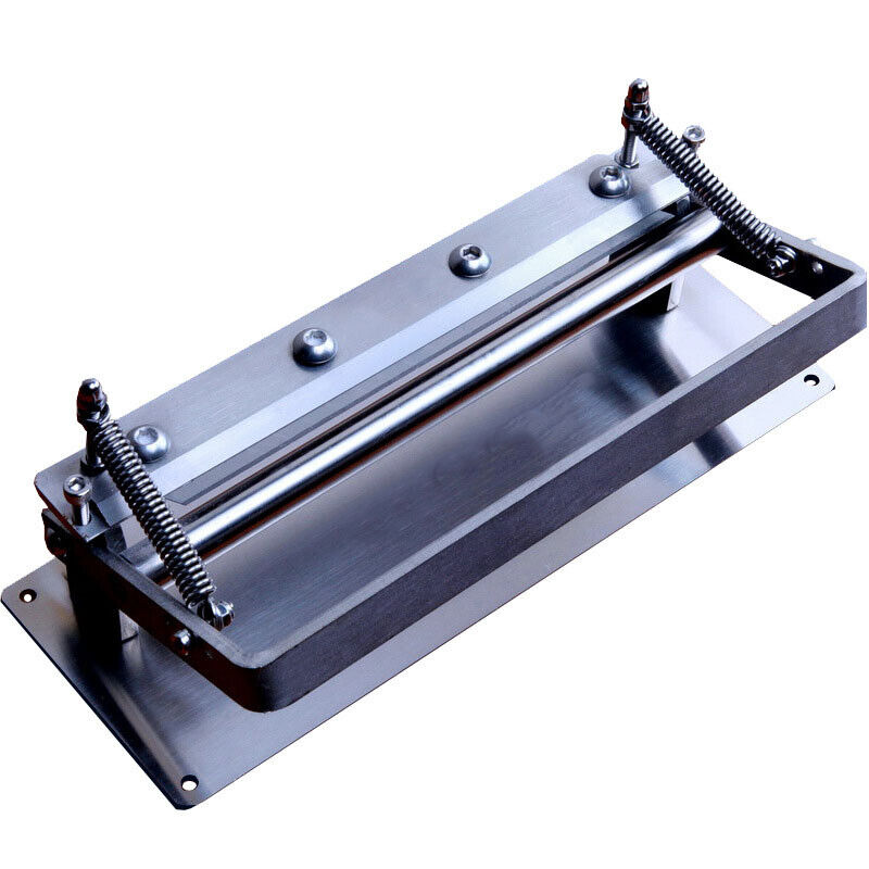 Edelstahl Leder Handwerk Ausdünnung Maschine Manuelle Schneiden Schäler DIY Werkzeuge A