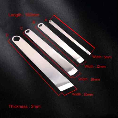 Professional Leather Craft Cutter Edger Skiving Bevelers Cr15MoV Steel Tools