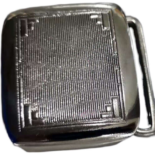 Classic Copper Vintage Hinge Belt Buckle Gentleman Creative Belt Make Accessory