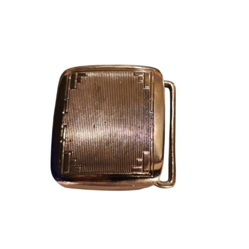 Classic Copper Vintage Hinge Belt Buckle Gentleman Creative Belt Make Accessory