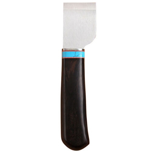 LeatherCraft Ebenholz Holz Palisander Griff Cutter Kiving Klinge Messer Schneidwerkzeug
