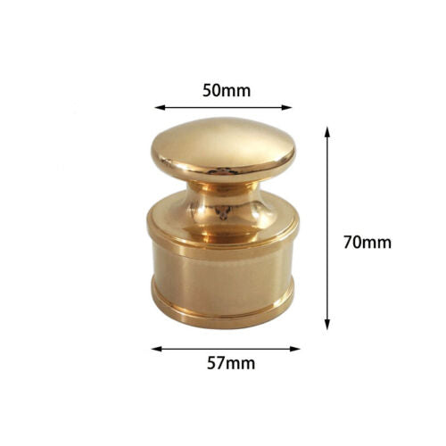 Leather Craft brass/steel Repression Overwhelm Press Escort Fixed Skid Tool Diy