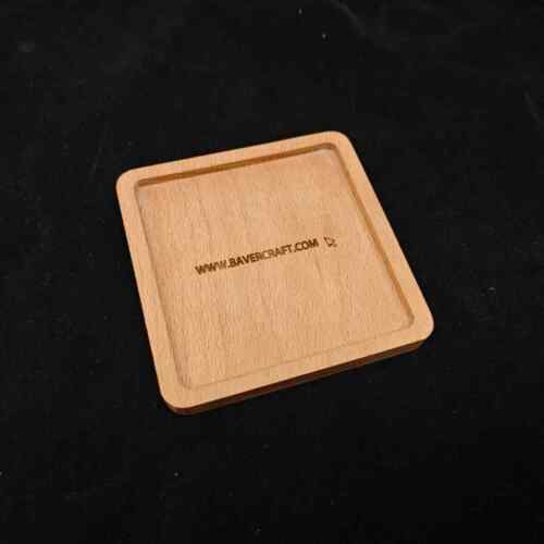 Custom Wooden Coasters Japanese Style Heat Resistant Tea Tray Mats Customizable