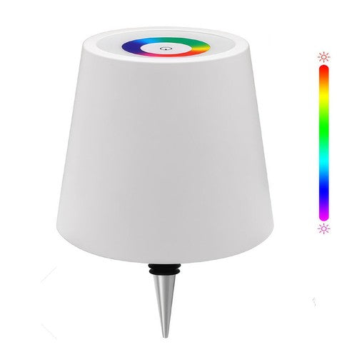 RGB Rechargeable Bottle Lamp – Stepless Dimming Color-Changing LED Table Light for Wine Bottles, Cordless Ambient Night Light for Bar, Restaurant, Home Decor, Desktop Mood Lighting