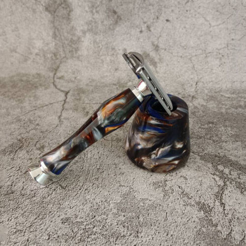 Handmade Resin Craft Handle Safety Razor Fit for Men Safety razor Replacement