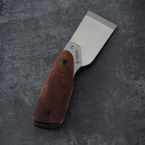 Leather Craft Cutting Knife Black Walnut Handle Tool with Removable Blade