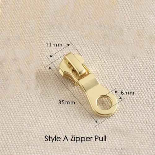 YKK No5 Zipper Tape Brass Teeth One Way Zipper Bag Handbag Hand DIY Accessories