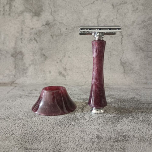 Handmade Resin Craft Handle Safety Razor Fit for Men Safety razor Replacement
