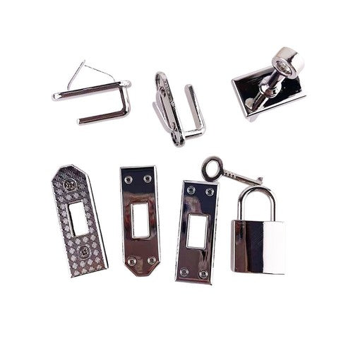 Metal Clasp Lock Suitcase Kelly Bag DIY Hasp Buckle Leather Craft Accessories