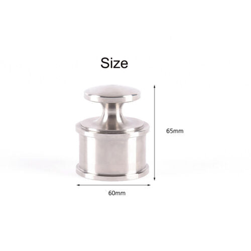 Leather Craft brass/steel Repression Overwhelm Press Escort Fixed Skid Tool Diy