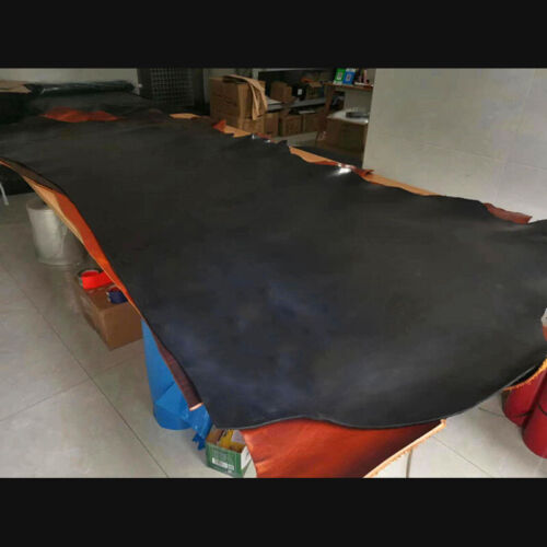 Oil Wax Veg Tanned Full Grain Leather 3.5-4.0mm for Handmade Bags Straps Belts Making Supply