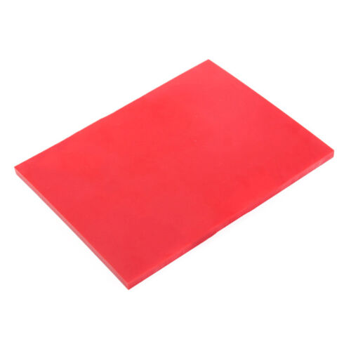Leather Craft Red Rubber mute Board Cutting Hole Punching Plate Stamping Tool