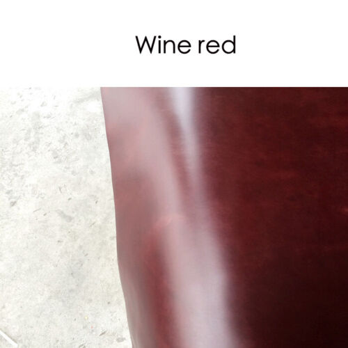 Pull up oil tanned wax leather full grain cowhide Leathercraft Diy material 1.6 Thickness