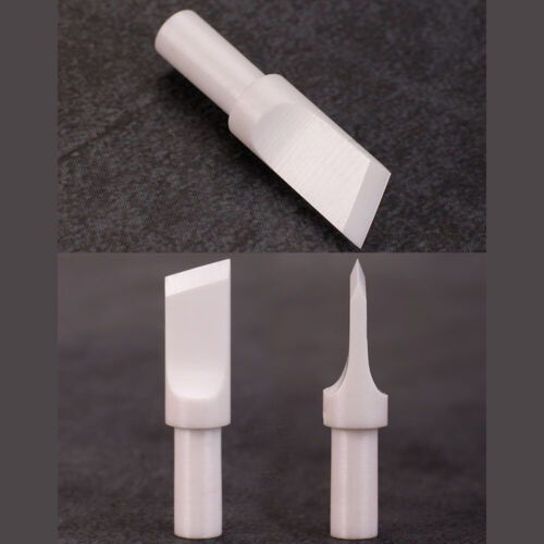 Cuchillo de tallado giratorio ajustable con doble cojinete de metal, cuchilla de corte, herramientas para artesanía en cuero