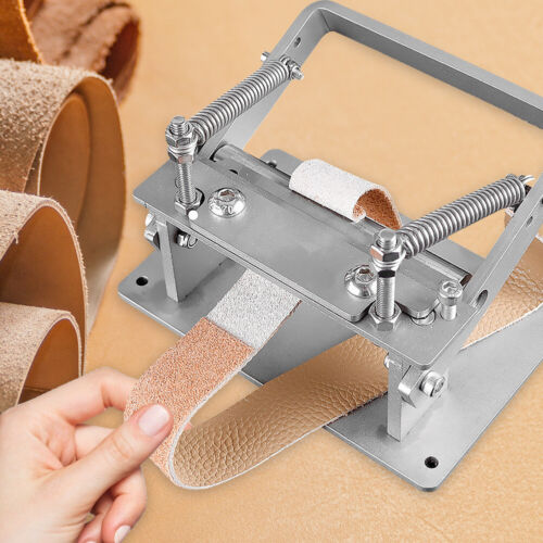 Edelstahl Leder Handwerk Ausdünnung Maschine Manuelle Schneiden Schäler DIY Werkzeuge A