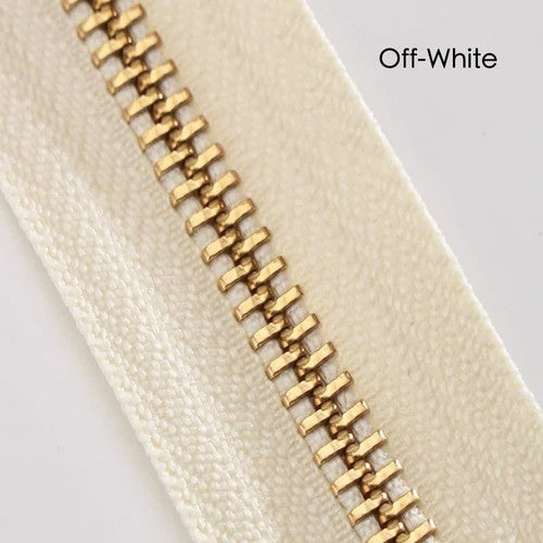 YKK No5 Zipper Tape Brass Teeth One Way Zipper Bag Handbag Hand DIY Accessories